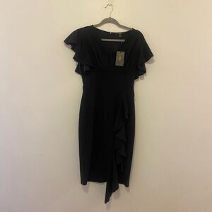 Knitee black dress NWT